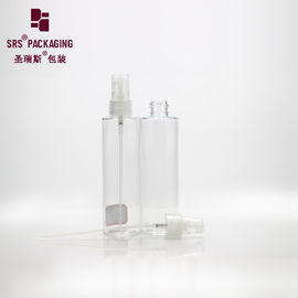 China plastic transparent alcohol liquid empty fast delivery pet spray bottle 100ml supplier
