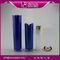 blue painting color airless bottle for lotion,luxury airless pump bottle supplier