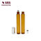 10ml luxury thin wall pocket travel size essential oil amber glass roller bottle supplier
