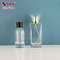 Square Shape Bottles With Unique Design Cap Perfume Mist Spray Glass Bottle 100ml supplier